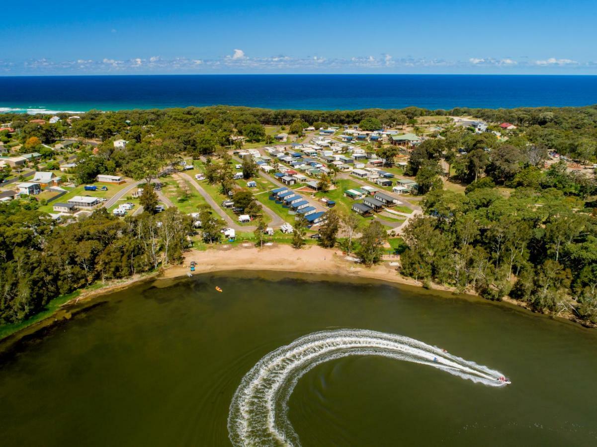 Big4 Wallaga Lake Holiday Park Bermagui Exteriör bild