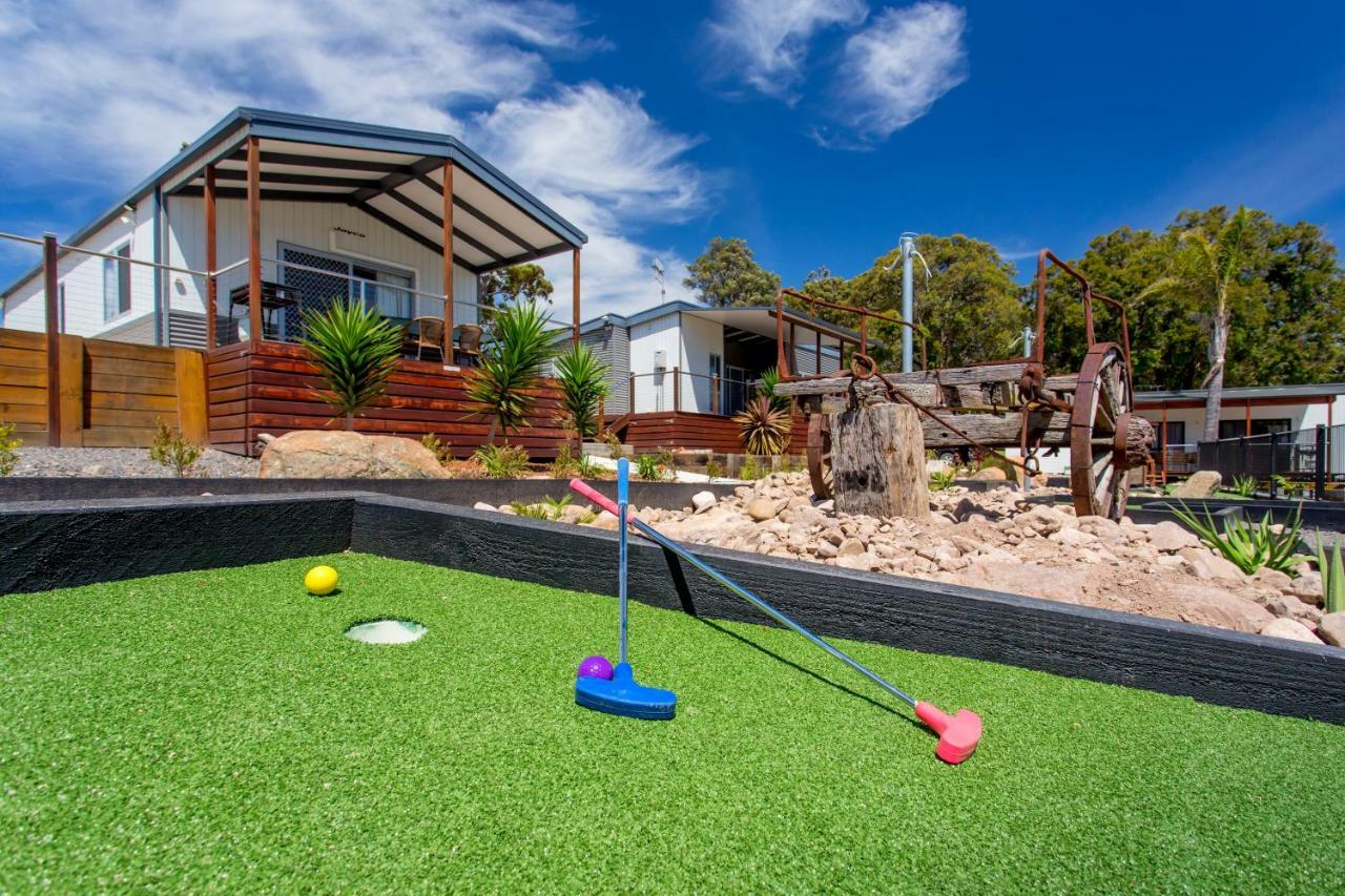 Big4 Wallaga Lake Holiday Park Bermagui Exteriör bild