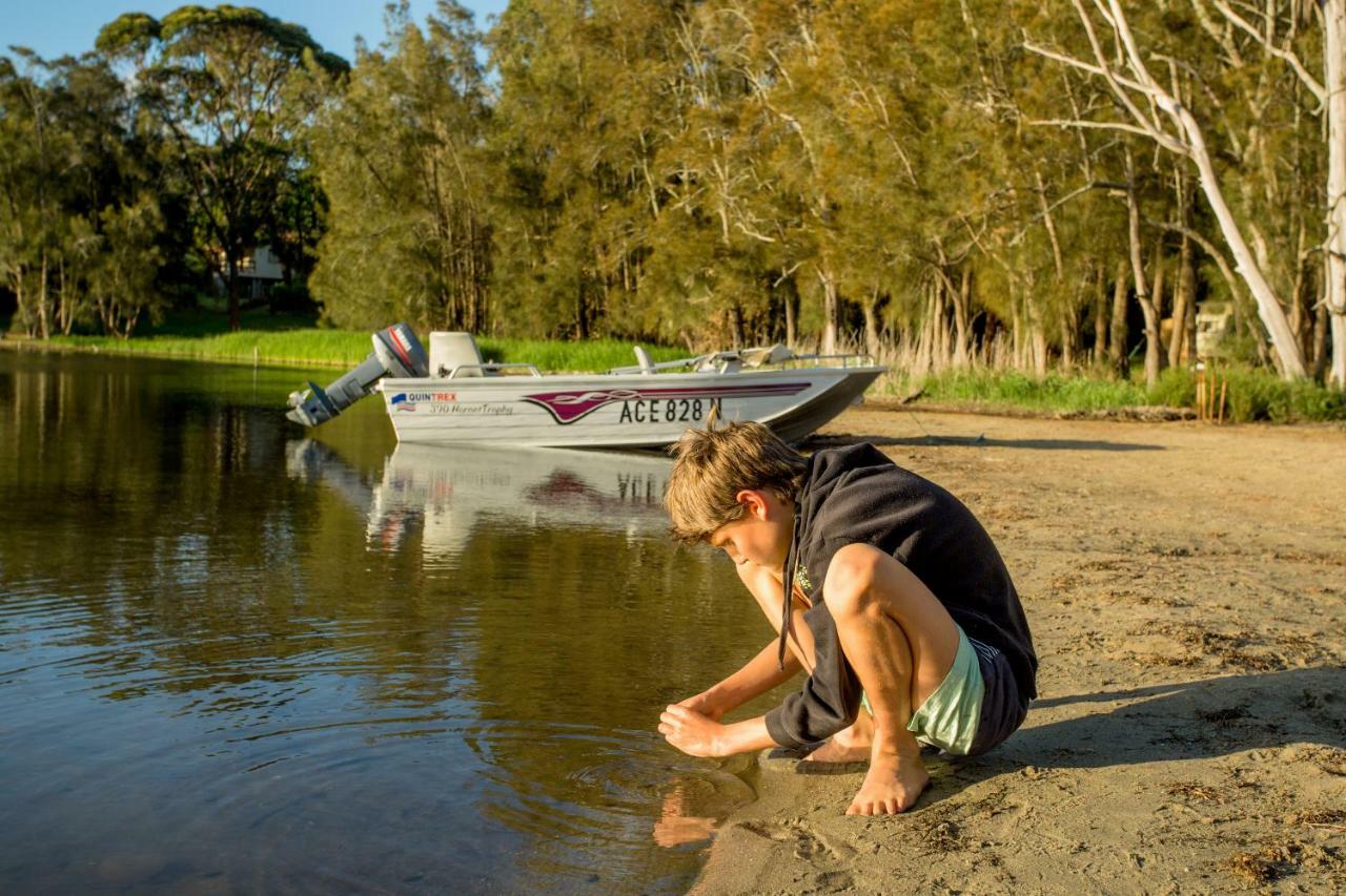 Big4 Wallaga Lake Holiday Park Bermagui Exteriör bild